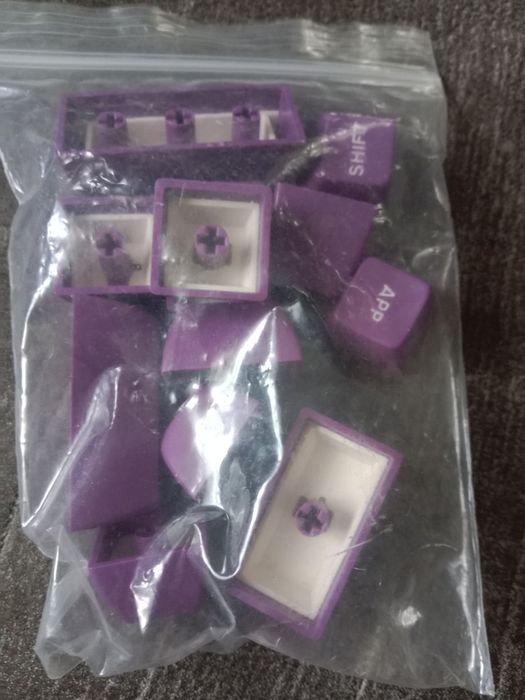 Продам фиолетовые клавиши