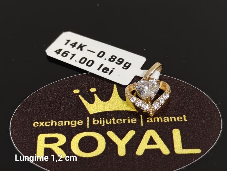 Bijuteria Royal: Pandantiv aur 14k/0.89 gr