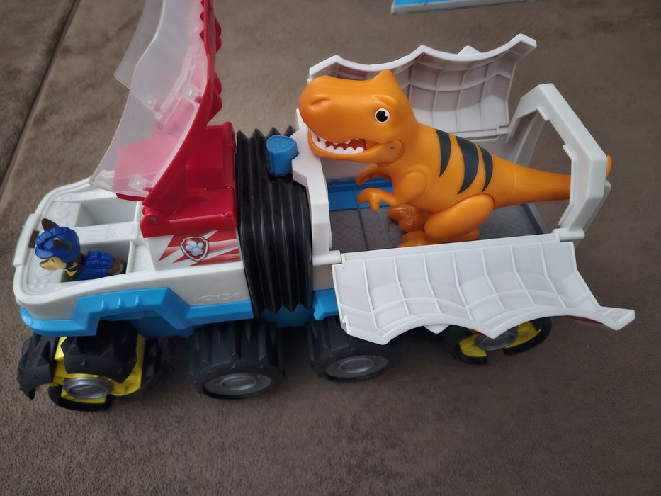 PAW PATROL Dino Rescue Дино патролер с динозавър