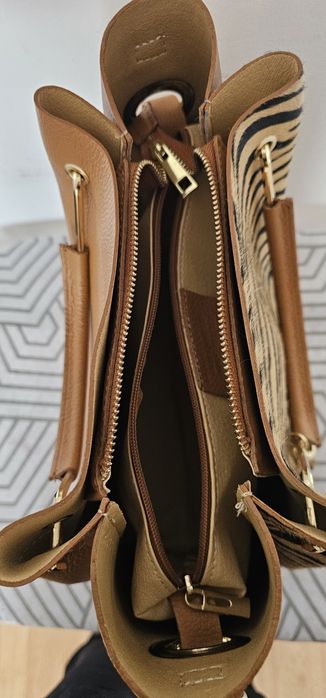 Geanta damă noua din piele naturala Made in Italy