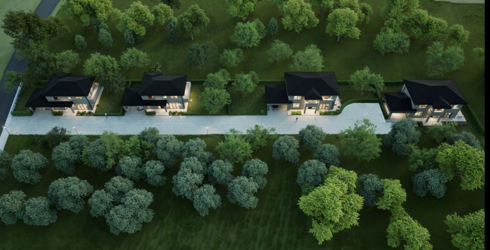 Casa pasiva nZEB individuala Rus Residence Floresti 214mp Teren 540mp
