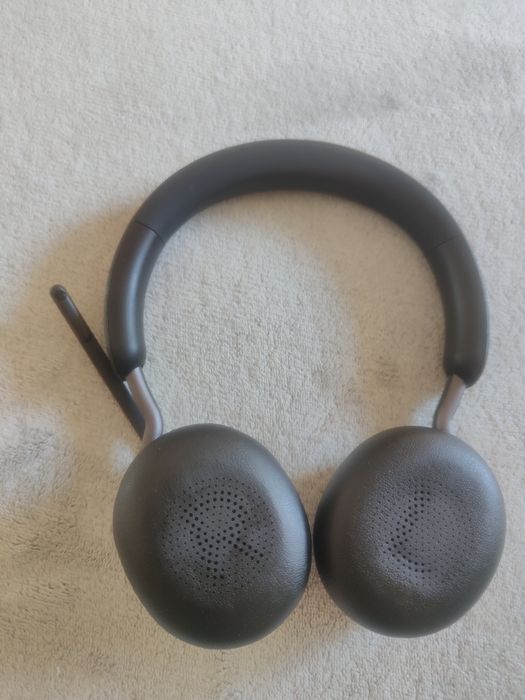 Casti wireless/bluetooth jabra evolve 2 65 pentru birou/muzica