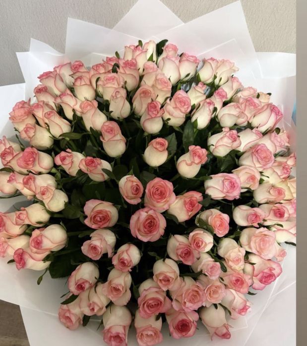 Букет Цветы 101 роза