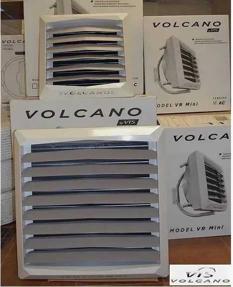 Тепловентилятор VOLCANO эффективен для обогрева складов, цехов