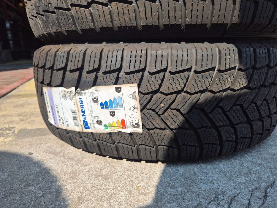 4 Anvelope M+S IARNA - 215/60/17 - Michelin ICE SNOW - NOU - DOT 2023 !