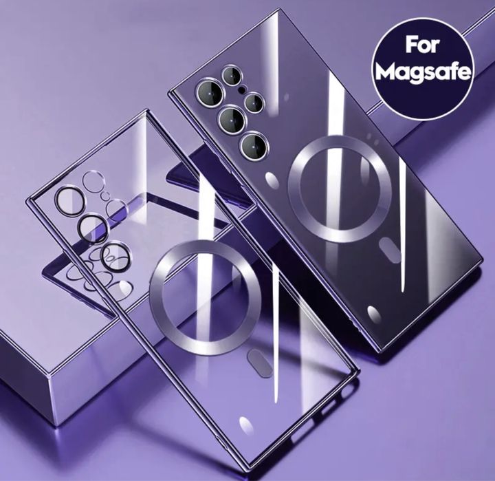 Samsung S21/S22/S23/S24/S25 Husa Silicon Incarcare Wireless Margine