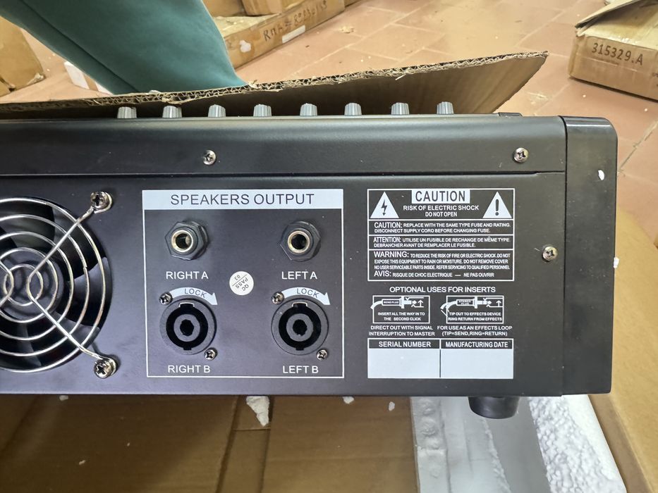 Мишпулт 1600w*2 8 канален USB + Bluetooth