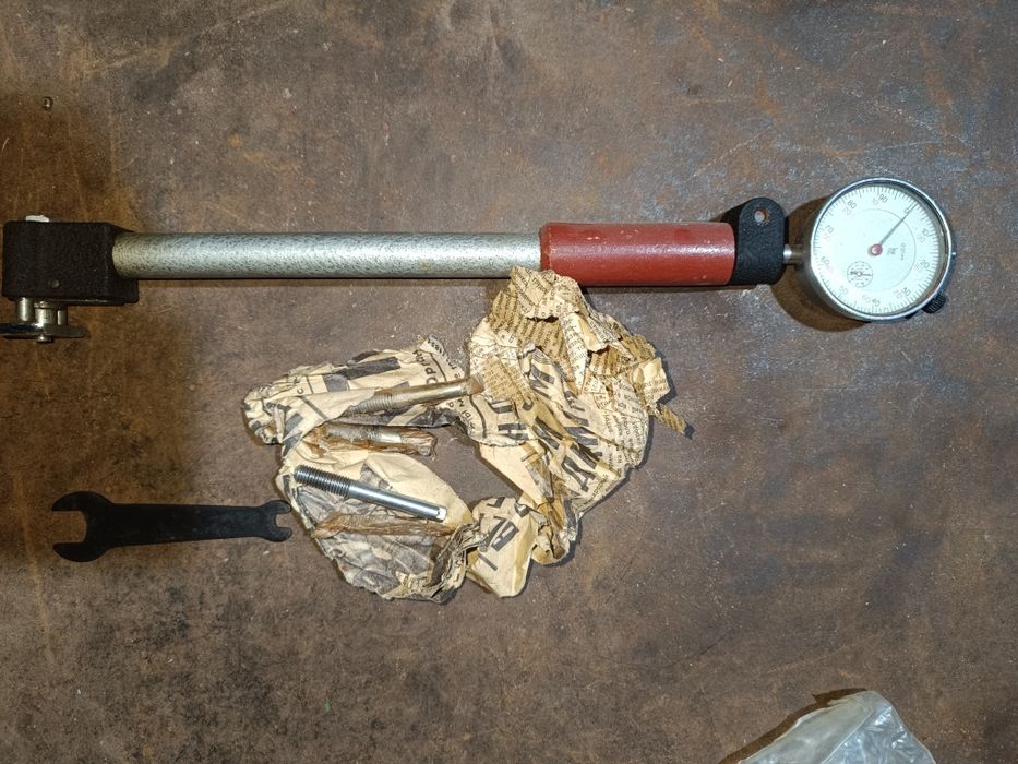 Нутромер с вставками