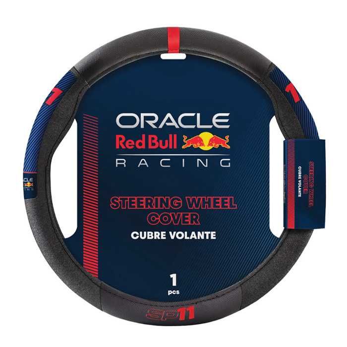 Калъф за волан Red Bull Racing - обикновен, MV1 (Max Verstappen) или SP11 (Sergio Perez)