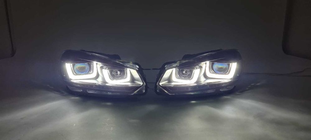 Faruri LED VW Golf 6 Design U Design Semnal LED Dinamic