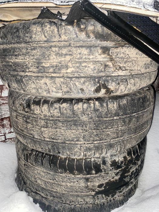 Продам летние шины с диском р14