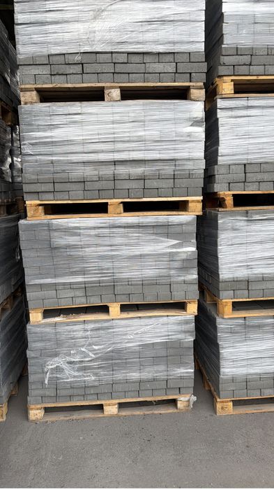 Брусчатка, бордюр, пескоблок, поребрик