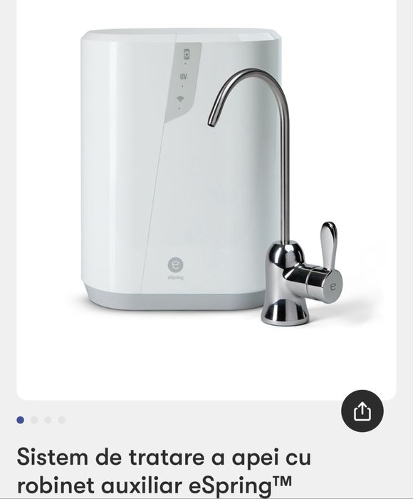 Filtru performant pt purificarea apei, Espring, 2025