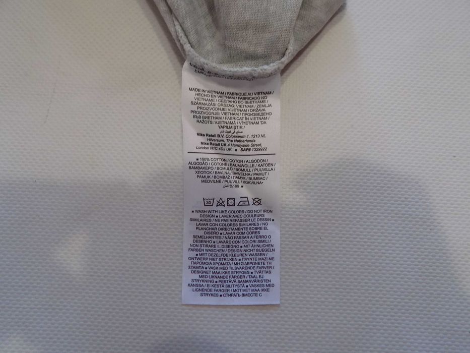 тениска fred perry/nike air jordan риза блуза екип оригинал мъжка L/XS