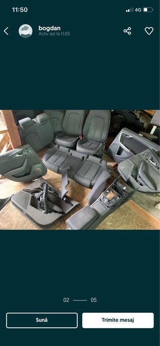 Interior complect audi a6 4g c7 2015