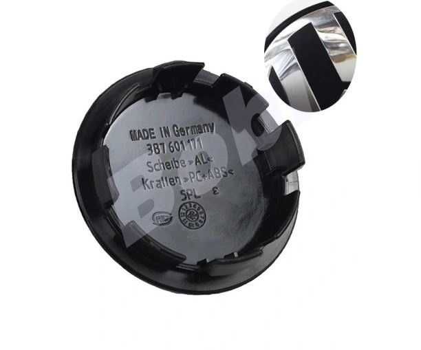 Капачки за джанти VW 65mm / 3B7601171 / Volkswagen Golf Passat Touran Caddy Tiguan Sharan Jetta