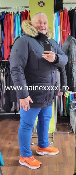 Tommy Hilfiger Parka Hampton, puf si pene, 3 xl american talie 150 cm