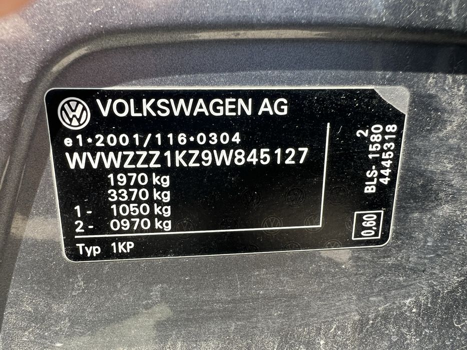 VW GOLF PLUS 1.9tdi.105к.с.2009год.ОБСЛУЖЕН