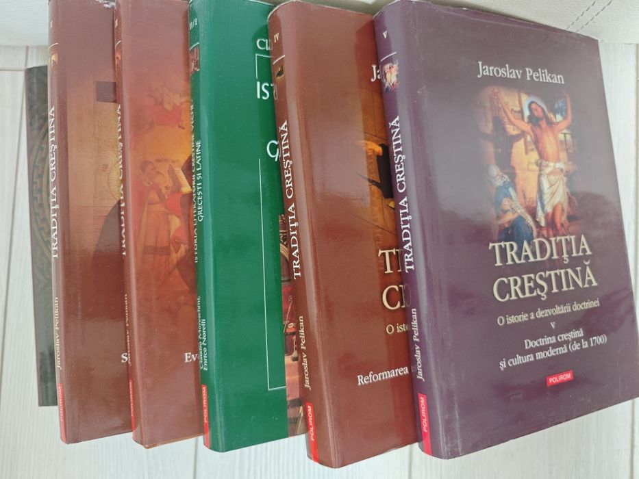 Set Tradiția Creștină, Pelikan, complet 5 vol, raritate, NOU