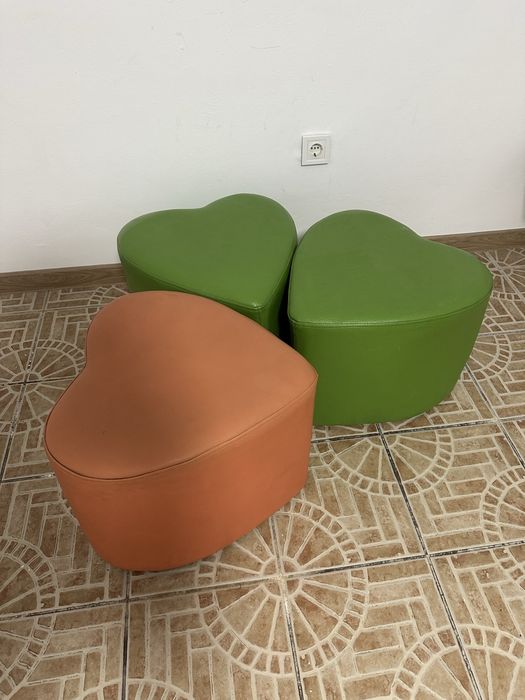 Tabureti set 3 buc