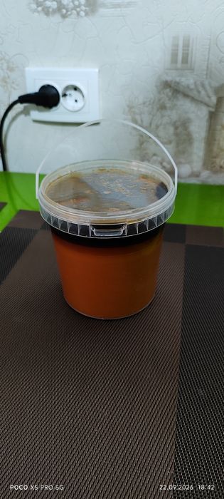 Мёд! Тёмное разнотравье.