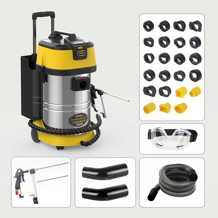 AUTOOL HTS518 Машина за почистване на нагар, клапани с орехови черупки