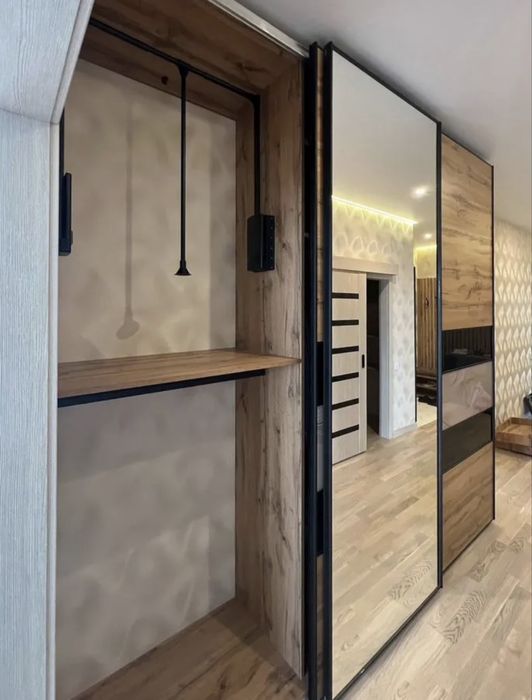 Шкаф купе в стиле лофт