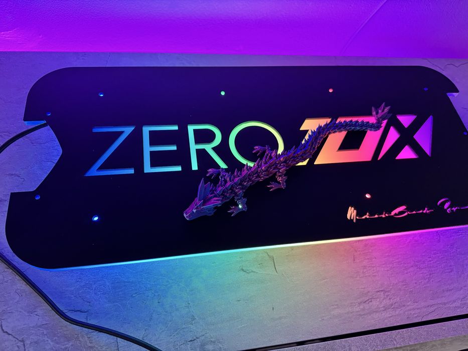 Placa imuminata led Zero 10x