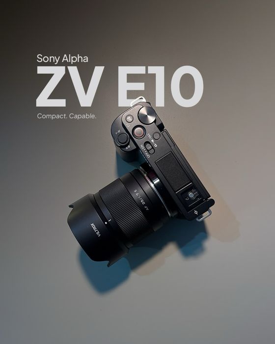 sony zv e 10 I sigma 18-50 2.8f