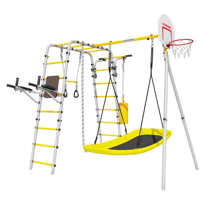 Уличный спортивный комплекс ROMANA Fitness (качели-лодка)