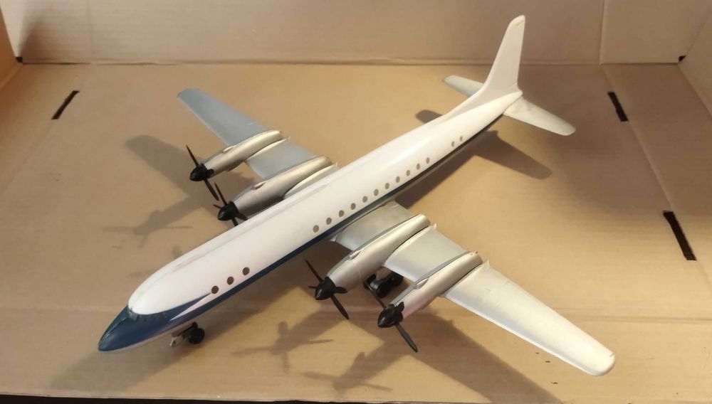 модель самолёта Ил-18 СССР 1964 год МЕГАРАРИТЕТ!