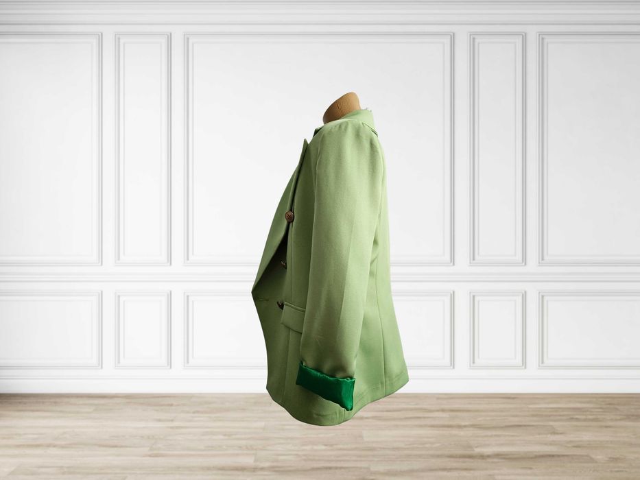 Дамско сако в зелено