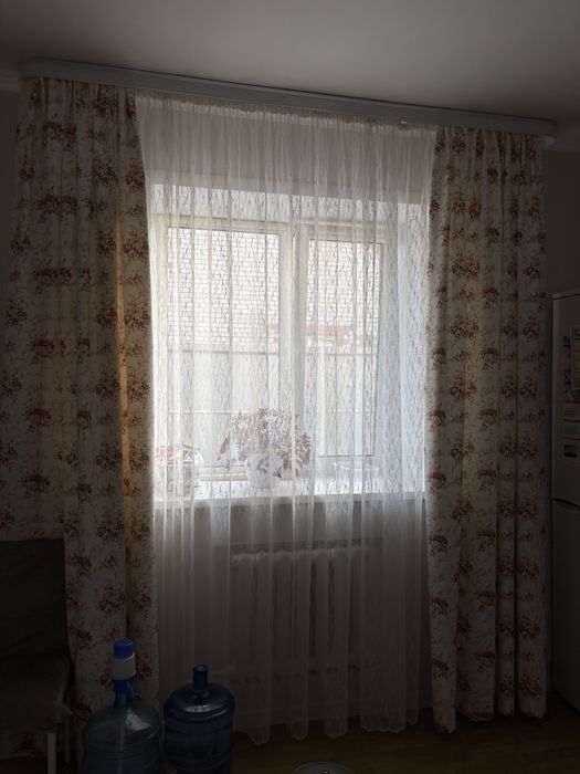 Тюль со шторами