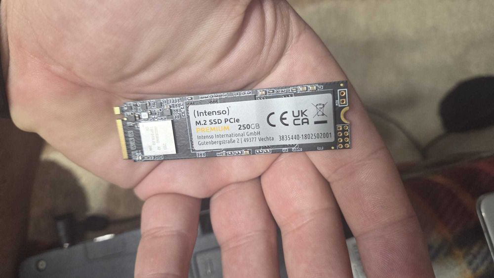 Ssd NVME Intenso 250 Gb
