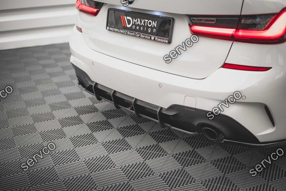 Prelungire difuzor Bmw Seria 3 G20 G21 M-Pack 2018- v7 - Maxton Design