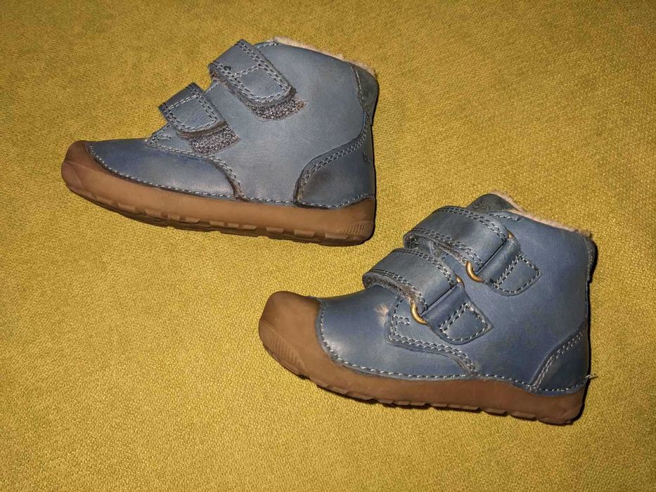 Боси зимни обувки модел Bundgaard Petit Mid Winter Strap Petrol WS.