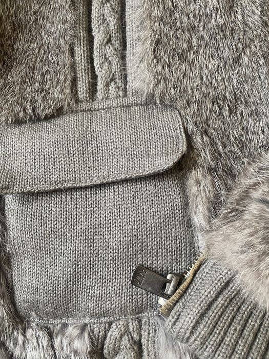 Дамски елек с естествена кожа