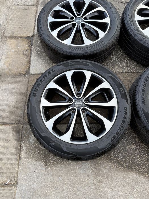 Джанти с гуми за нисан 18”