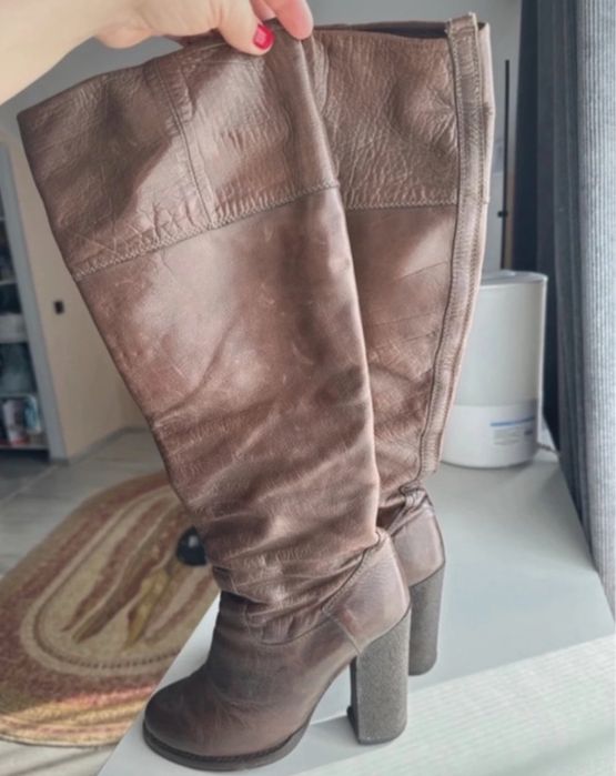 Cizme de piele naturala