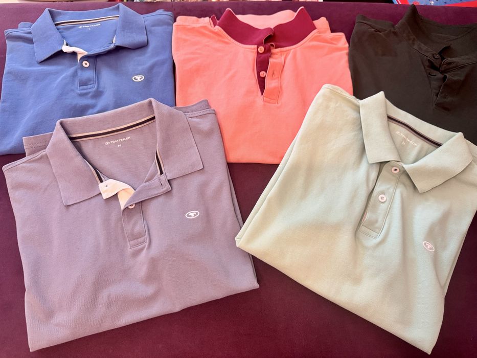 5 tricouri Tom Tailor M