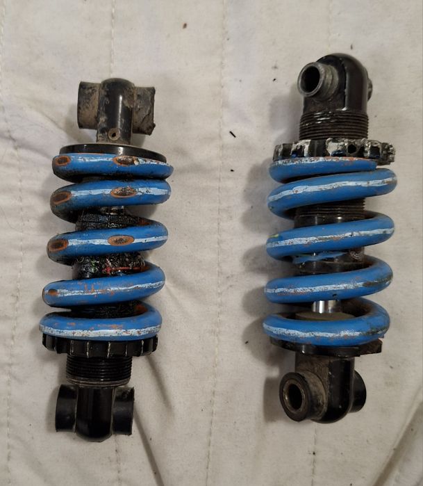 Амортисьори за тротинетка + дискове 160 мм + водач XLC + лапа