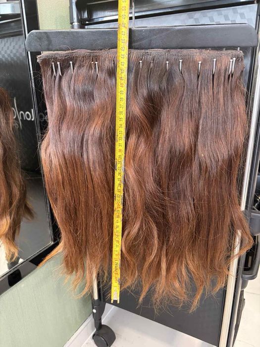 Руска коса OTTO, 45 см, 2 треси, над130 г, може да се боядисва.