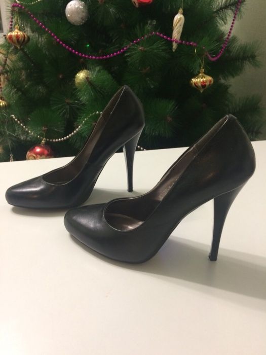 Туфли кожаные