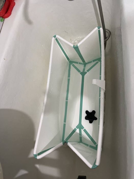 Складная ванночка stokke для купания новорождённых