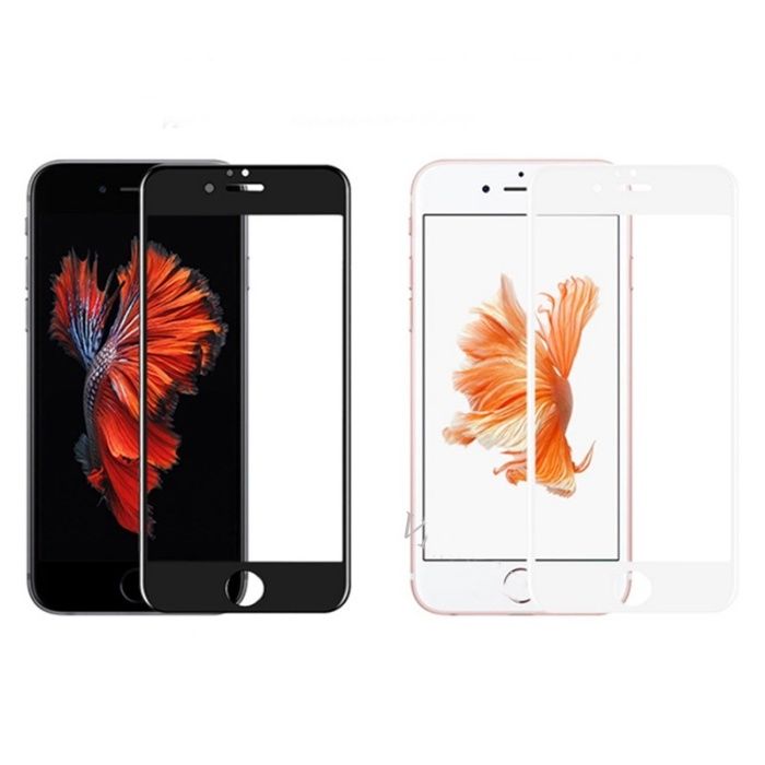 Iphone SE 7 8 Plus Folie Sticla Tempered Hard Glass Curbata Full