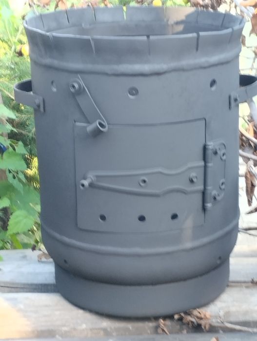 Печьбуржуйка очаг под казан