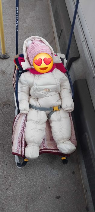 Детский зимний комбинезон