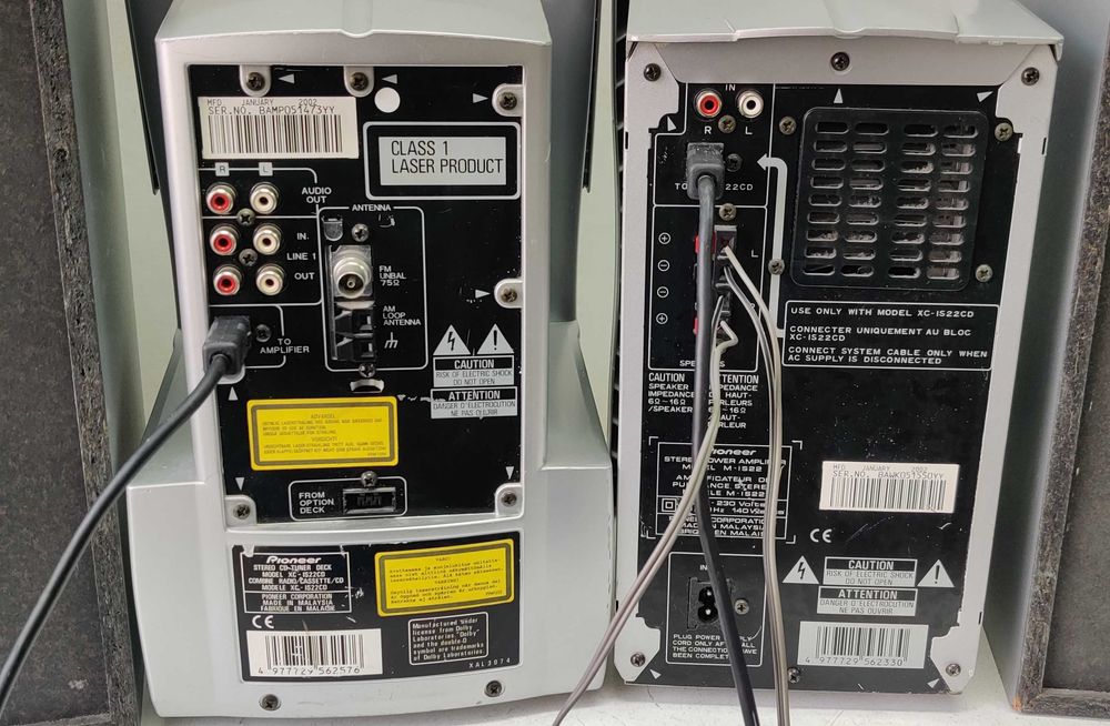 Pioneer M IS 22 amplificator putere XC CD player caseta radio boxe