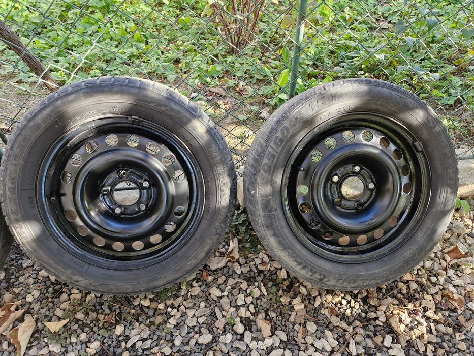 4 jante pe 15 originale GM /OPEL