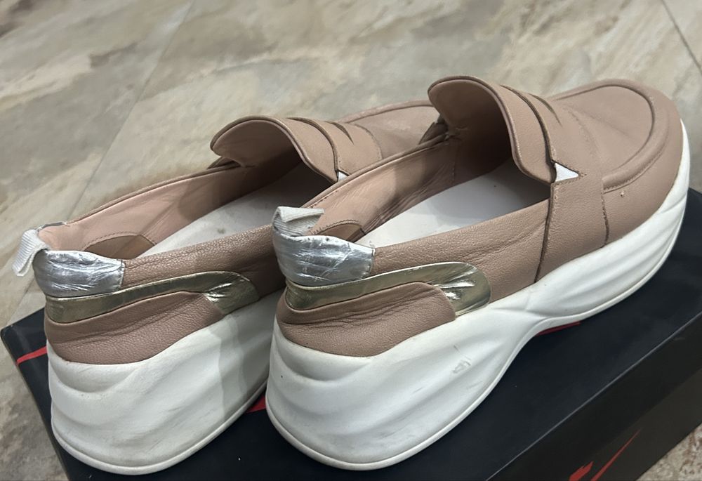 Pantofi marca musette din piele naturala